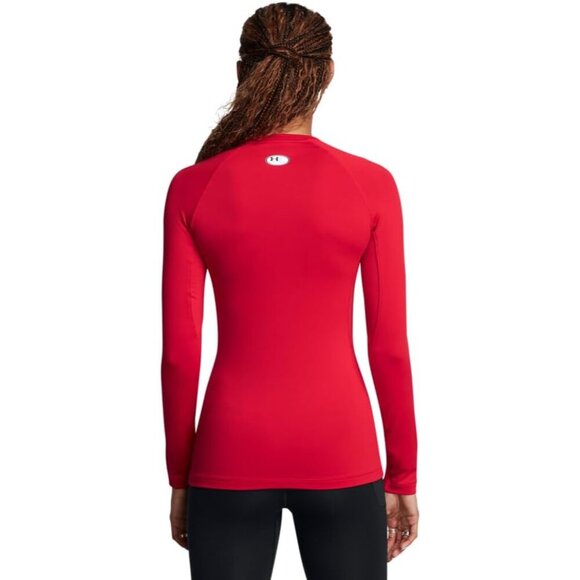 Women's Long Sleeve Crew Neck T-Shirt Polyester Warm Fast-Dry Ventilated - Picture 2 of 4